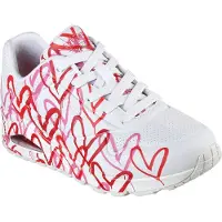 SKECHERS Sneakers UNO kvinnor - Vit - 38 1/2