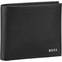BOSS för män. 50529513 Plånbok i läder New Crosstown 4cc svart (OSFA), Casual, Hud