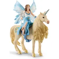 Schleich Bayala Eyela Rider På En Gyllene Enhörning