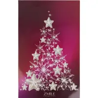 Alltoys Advent Calendar 24 Windows Crystal Christmas