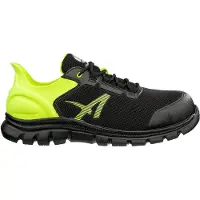 Albatros OCTANE YELLOW LOW S1PS SR 647200264000039 Säkerhetsskor S1PS Skostorlek (EU): 39 Svart, Lime 1 par