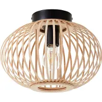Brilliant 92859/09 Enca Takbelysning LED E27 60 W Natur, Svart