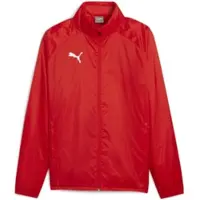 Puma Sportjacka 'TeamGoal' knallröd / vit