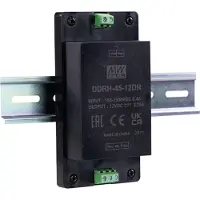 MEAN WELL DDRH-45-24DR DIN-skena DC/DC-omvandlare 24 V/DC Antal utgångar:1 x Innehåll 1 st