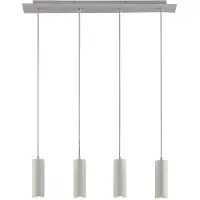 LINDBY Taklampa , Joffrey, dimbara, Vit, Vardagsrum, Metall, Modern