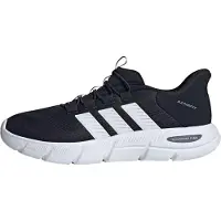 Adidas Låg sneaker 'Flex' svart / vit