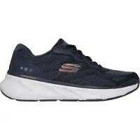 SKECHERS Edgeride Konzo Herrskor I Textil Marinblå/Orange