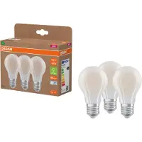 Osram HOMELIGHTING 4099854348099 LED-lamp EEK A (A - G) E27 7.2 W Kallvit 3 st