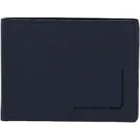 Piquadro Collezione läderplånbok + nyckelhållare PU257PQJR blå