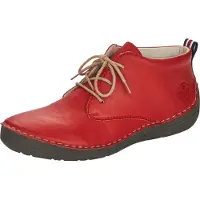 Rieker Ankelboots röd