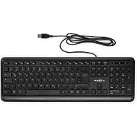 Nedis Trådat Tagentbord | USB-A | Multimedia | QWERTZ | DE Layout | Numeriskt tangentbord