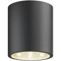 LUCANDE Utomhusbelysning , MERET, Svart, Balkong, Metall, Modern