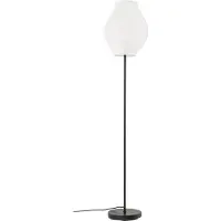 LUCANDE Golvlampa , Tovina, Vit, Matsal, Tyg / textil, Skandinavisk