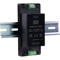 MEAN WELL DDRH-15-12DR DIN-skena DC/DC-omvandlare 12 V/DC Antal utgångar:1 x Innehåll 1 st