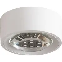Arcchio LED taklampa Rotari , dimbar, Vitt / opal, Vardagsrum / matsal, Aluminium / grå / zink, Modern, LED-taklampa