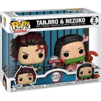 Funko POP! Demon Slayer 2-pack Med Tanjiro Och Nezuko-figurer