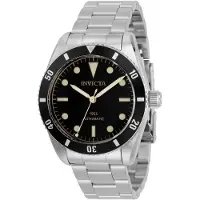 Invicta Vintage Pro Diver Rostfritt Stål Svart Urtavla Automatisk Dykarklocka 31290 200M Herrklocka
