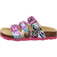 Superfit Sandal grå / rosa / svart / vit