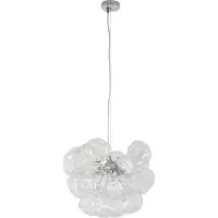 LUCANDE Taklampa , Diborah, dimbara, Transparent, Vardagsrum, Glas, Design