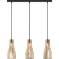 MCJ Hänglampa Furn , dimbar, Ljust trä, Vardagsrum / matsal, Trä, Skandinavisk, Pendellampa