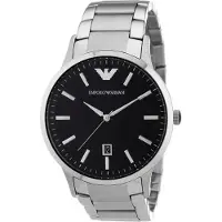 Giorgio Armani AR2457 Renato-klocka för män Svart
