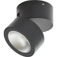 LINDBY Utomhusbelysning , Nolivar, Svart, Terrass, Aluminium, Modern