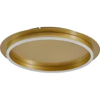 LINDBY LED taklampa Kunis , Mässing / guld, Vardagsrum / matsal, Syntetmaterial, Modern, LED-taklampa