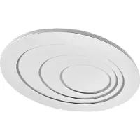 Osram LED taklampa ORBIS SPIRAL OVAL, Vitt / opal, Vardagsrum / matsal, Metall, Modern, LED-taklampa