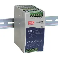 MEAN WELL TDR-240-48 DIN-skena nätaggregat 55 V/DC 5 A 240 W Antal utgångar:1 x Innehåll 1 st