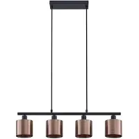 LINDBY Hänglampa Joudy , dimbar, Brun / mässing, Vardagsrum / matsal, Metall, Modern, Pendellampa
