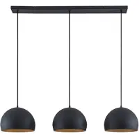 LINDBY Taklampa , Tarjei, dimbara, Svart, Vardagsrum, Metall, Modern
