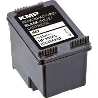 KMP Bläck Ersätter HP 901XL, CC654AE Kompatibel Svart H47 1711,4541