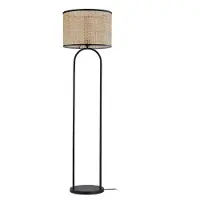 LINDBY Golvlampa Yaelle , Ljust trä, Vardagsrum / matsal, Trä, Skandinavisk, Golvlampa