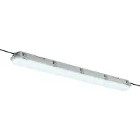 Arcchio Rao LED-våtrumslampa, 121,5 cm, Vitt / opal, Badrum, Syntetmaterial, Modern, Spotlight badrum