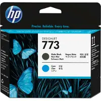 HP 773 Skrivhuvud svart/cyan