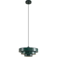 LINDBY Taklampa , Tivra, dimbara, Grön, Vardagsrum, Metall, Vintage / retro