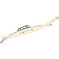 LINDBY LED taklampa Elarit , dimbar, Förkromad / silver, Vardagsrum / matsal, Metall, Modern, LED-taklampa