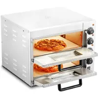 Vevor kommersiell pizzaugn Elektrisk pizzaugn för 16" pizza inomhus