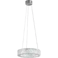 LUCANDE Taklampa , Glacis, Transparent, Vardagsrum, Glas, Design