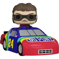 Funko POP! Nascar Jeff Gordon (regnbågskrigaren) Fordonsfigur