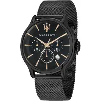 Maserati R8873618006 Epoca Herrkronograf med svart urtavla