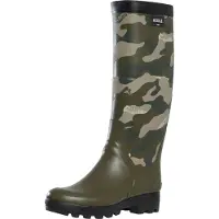 Aigle Gummistövel 'Benyl' khaki / oliv / gran