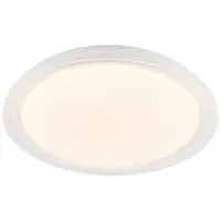 LINDBY Taklampor , Sleya, dimbara, Vit, Vardagsrum, Plast, Modern