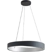 LUCANDE Hänglampa Daelor , dimbar, Svart, Vardagsrum / matsal, Metall, Design, Pendellampa