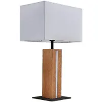 LINDBY Bordslampa , Garry, dimbara, Vit, Vardagsrum, Tyg / textil, Modern