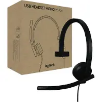 Logitech H570e Wired Usb-a On-ear Certified Microsoft Teams Monohörlurar