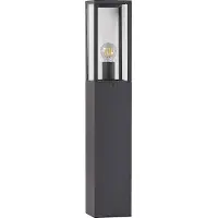 LINDBY Pollare uthomus Peldar , dimbar, Svart, Aluminium / grå / zink, Modern, Utomhuslampa