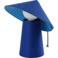 Osram LED bordslampa Decor Flip, dimbar, Blå, Vardagsrum / matsal, Textil / tyger / siden, LED-bordslampa