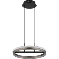 Globo Pendellampa Della, Aluminium / grå / zink, Vardagsrum / matsal, Aluminium / grå / zink, Modern