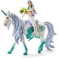Schleich - 42509 - Sjöjungfru på en enhörning